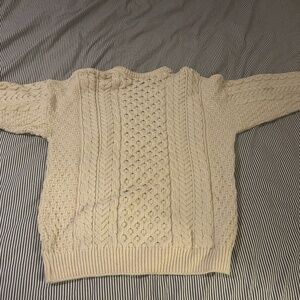 Carraig Donn 100% Merino Wool Sweater Size M